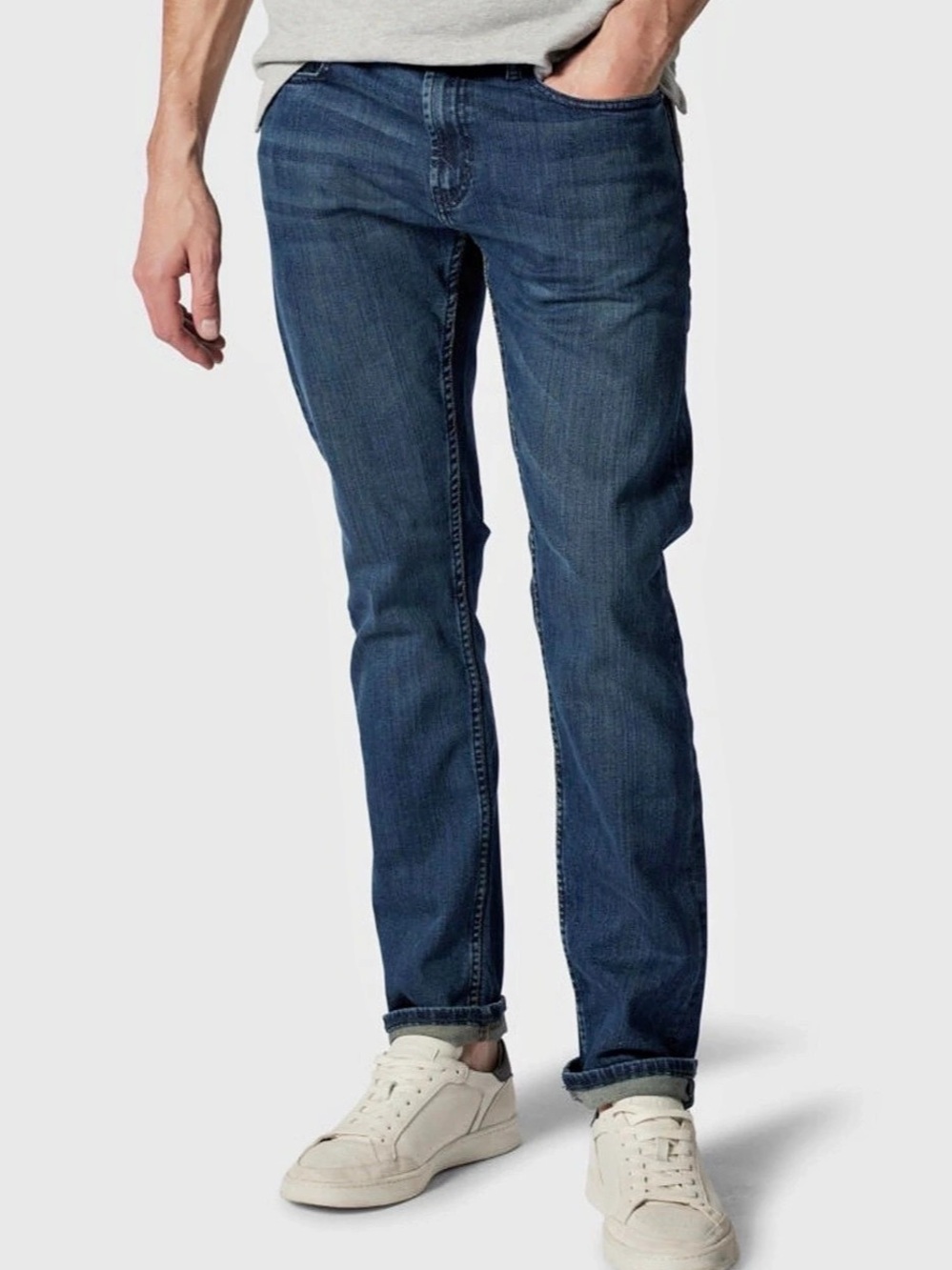 Rodd & Gunn Size 38R Relaxed Fit Denim Jeans Italian Premium Fabric Stretch